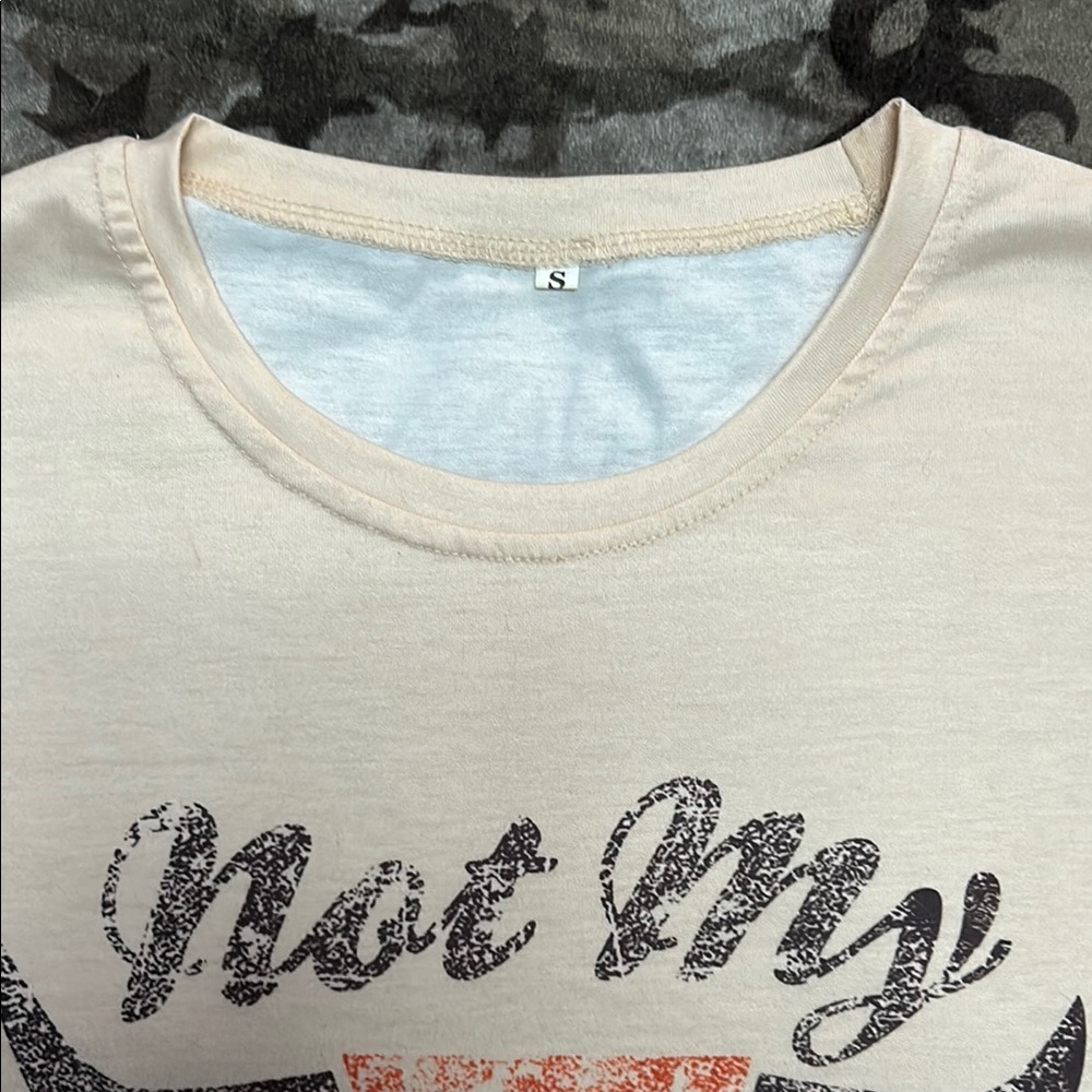 Cream Rodeo Tee - Picture 2 of 4